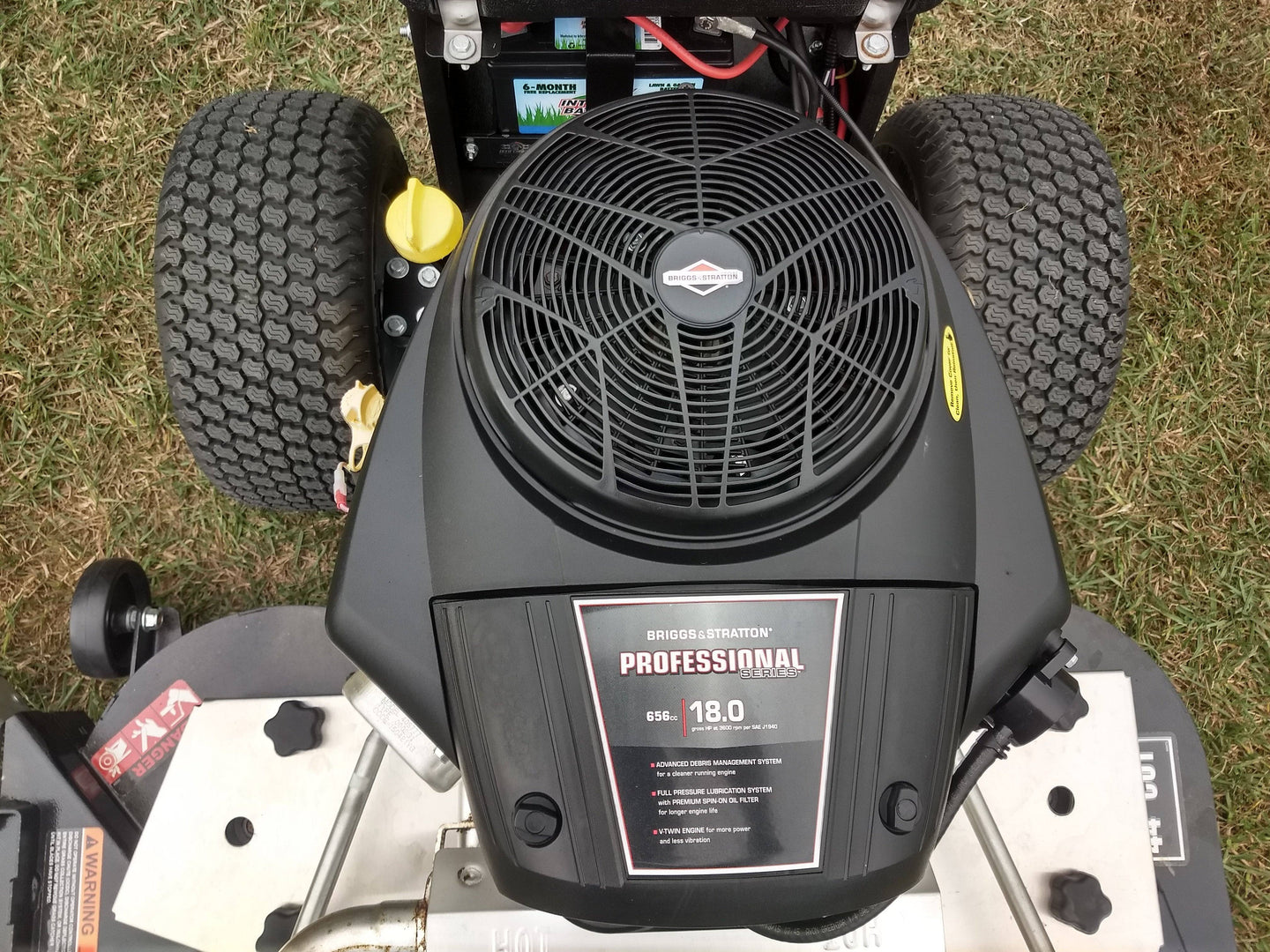 Dixie Chopper 1844D Walk Behind Mower Pursuit front angle view