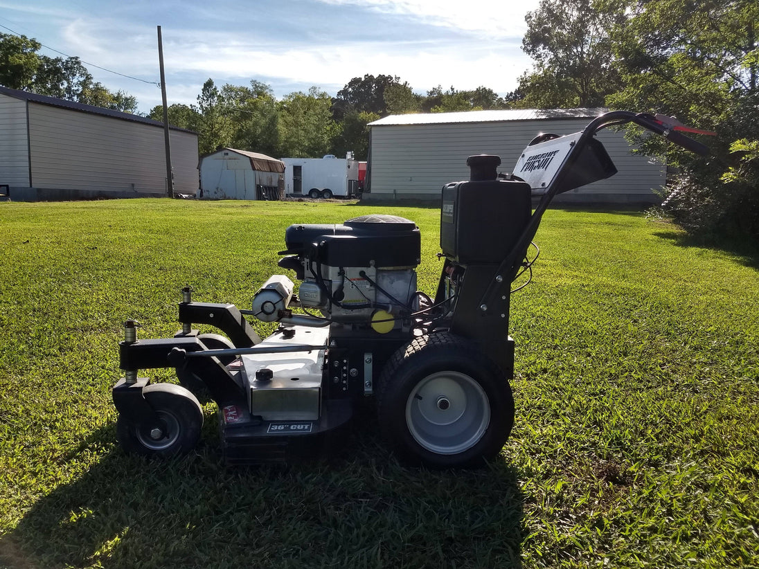 Dixie Chopper 1836S Walk Behind Mower Pursuit front angle view