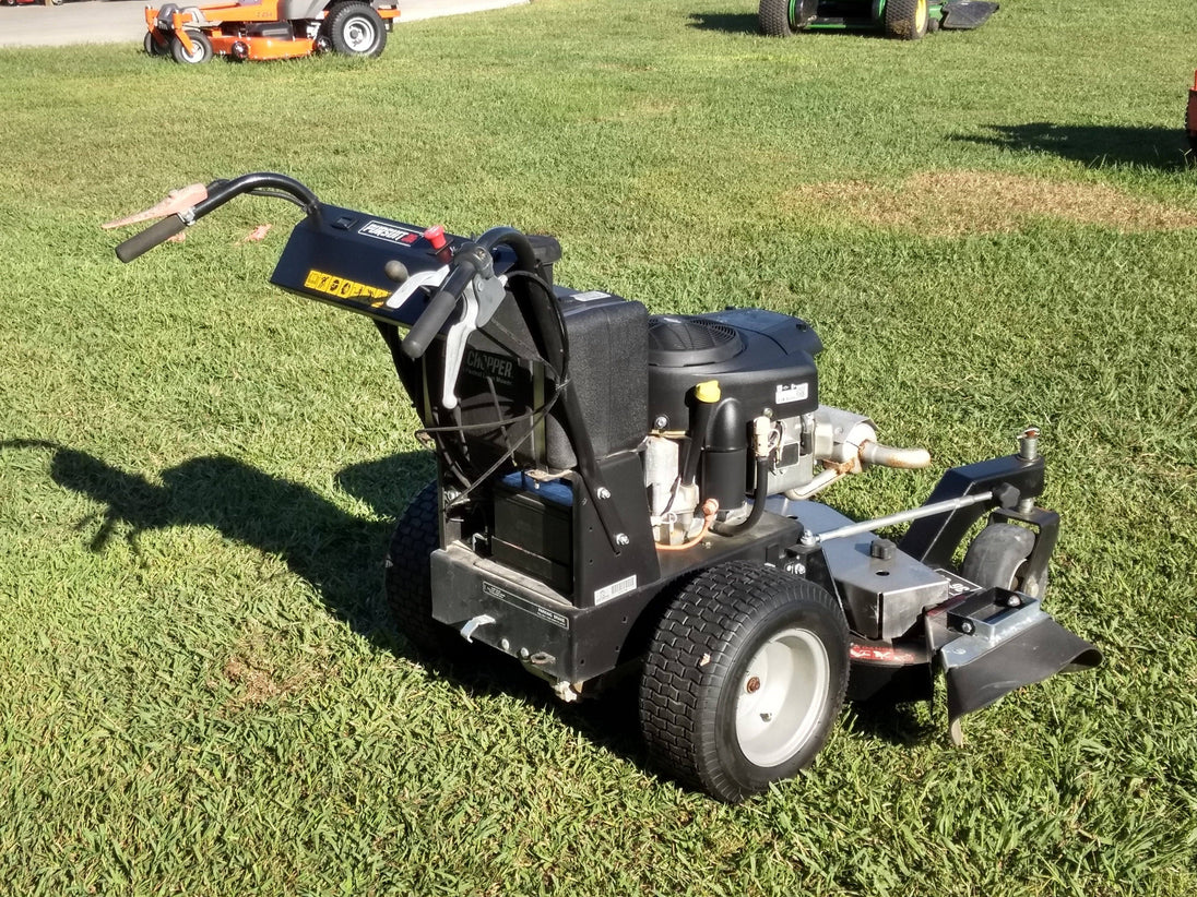Dixie Chopper 1836S Walk Behind Mower Pursuit front angle view