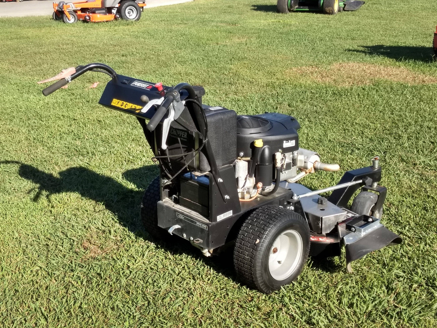 Dixie Chopper 1836S Walk Behind Mower Pursuit front angle view