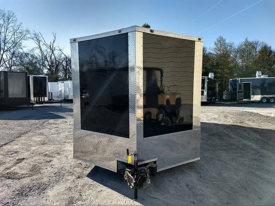 Enclosed Trailer 8.5' X 26' Black Race Ready Tandem 5,200lb Axles Storage - SLE Equipment - 2