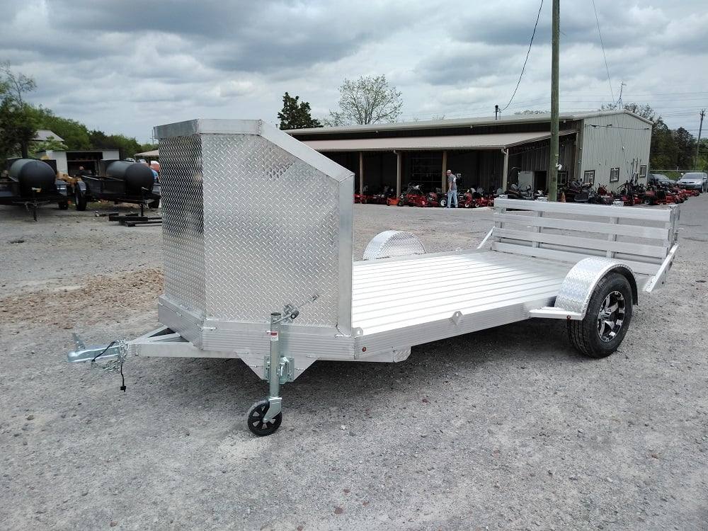 Aluminum 6.5' X 12' Slingshot Utility Trailer