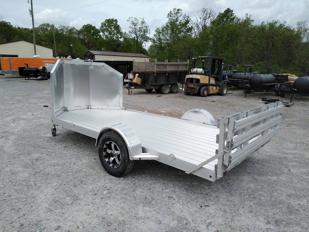 Aluminum 6.5' X 12' Slingshot Utility Trailer