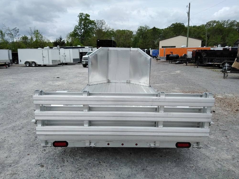 Aluminum 6.5' X 12' Slingshot Utility Trailer