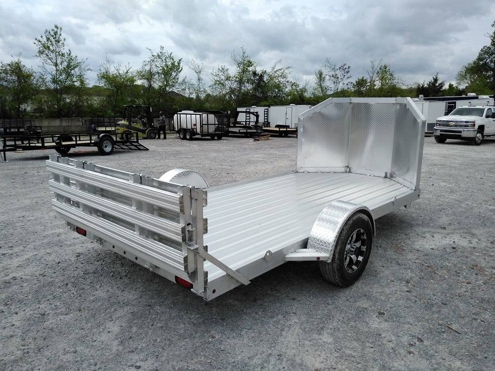 Aluminum 6.5' X 12' Slingshot Utility Trailer