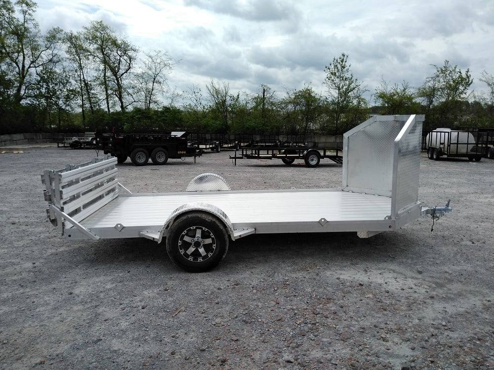 Aluminum 6.5' X 12' Slingshot Utility Trailer