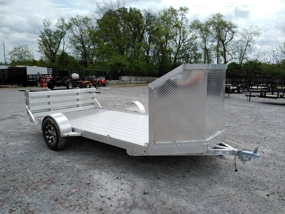 Aluminum 6.5' X 12' Slingshot Utility Trailer