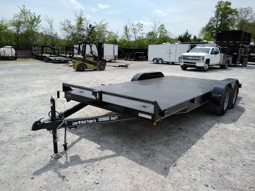 Utility Trailer 7' X 18' Lonewolf Car Hauler