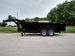 Gooseneck Dump Trailer 7' X 16' Hydraulic 3 ft Sides Mulch