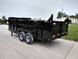 Gooseneck Dump Trailer 7' X 16' Hydraulic 3 ft Sides Mulch