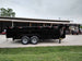 Gooseneck Dump Trailer 7' X 16' Hydraulic 3 ft Sides Mulch