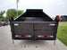 Gooseneck Dump Trailer 7' X 16' Hydraulic 3 ft Sides Mulch