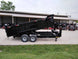 Gooseneck Dump Trailer 7' X 16' Hydraulic 3 ft Sides Mulch