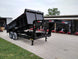 Gooseneck Dump Trailer 7' X 16' Hydraulic 3 ft Sides Mulch