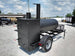 Smoker Trailer 14FT Reverse Flow Wood Cage BBQ Cooker