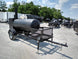 Smoker Trailer 14FT Reverse Flow Wood Cage BBQ Cooker