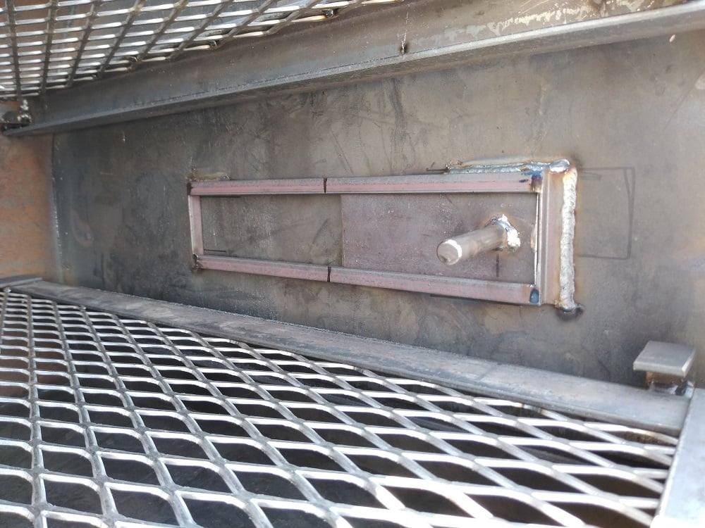 Smoker Trailer 14FT Reverse Flow Wood Cage BBQ Cooker