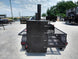 Smoker Trailer 12FT Reverse Flow Wood Cage BBQ Cooker