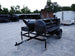 Smoker Trailer 12FT Reverse Flow Wood Cage BBQ Cooker
