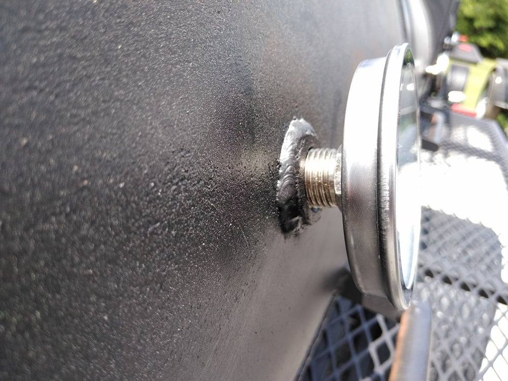 Smoker Trailer 14FT Reverse Flow Wood Cage BBQ Cooker