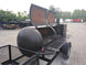 Smoker Trailer 14FT Wood Cage Reverse Flow BBQ Cooker