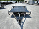 Equipment Trailer 6.4' X 20' Split Deck Tilt Bed Car Hauler