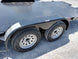 Equipment Trailer 6.4' X 20' Split Deck Tilt Bed Car Hauler