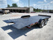 Equipment Trailer 6.4' X 20' Split Deck Tilt Bed Car Hauler