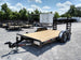 Equipment Trailer 7' X 14' Straight Deck With Drop Ramps