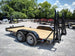 Equipment Trailer 7' X 14' Straight Deck With Drop Ramps