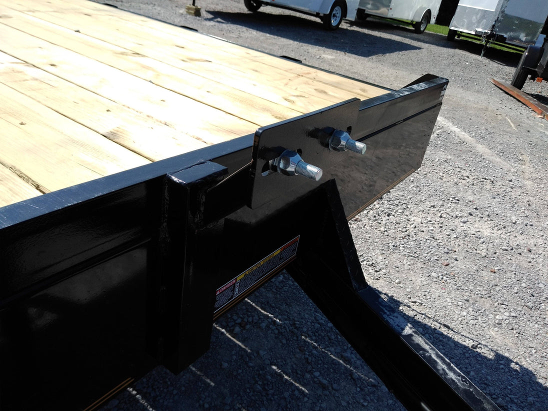 Equipment Trailer 8.5 X 20 Tandem Flat Bed Deckover