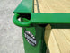 Utility Trailer Green 6.4' X 16' Dovetail Tandem Axle With Gate