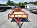 Utility Trailer Red 6.4' X 16' Dovetail Tandem Axle With Gate