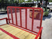 Utility Trailer Red 6.4' X 16' Dovetail Tandem Axle With Gate