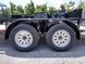 Utility Trailer Black 6.4' X 16' Dovetail Tandem Axle With Gate
