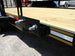 Utility Trailer Black 6.4' X 16' Dovetail Tandem Axle With Gate