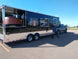 8.5' x 30' Black Goose Neck Concession Food Trailer With Appliances