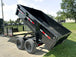 7x16 Hybrid Hydraulic Dump Trailer with 2ft Sides (2) 6K Axles