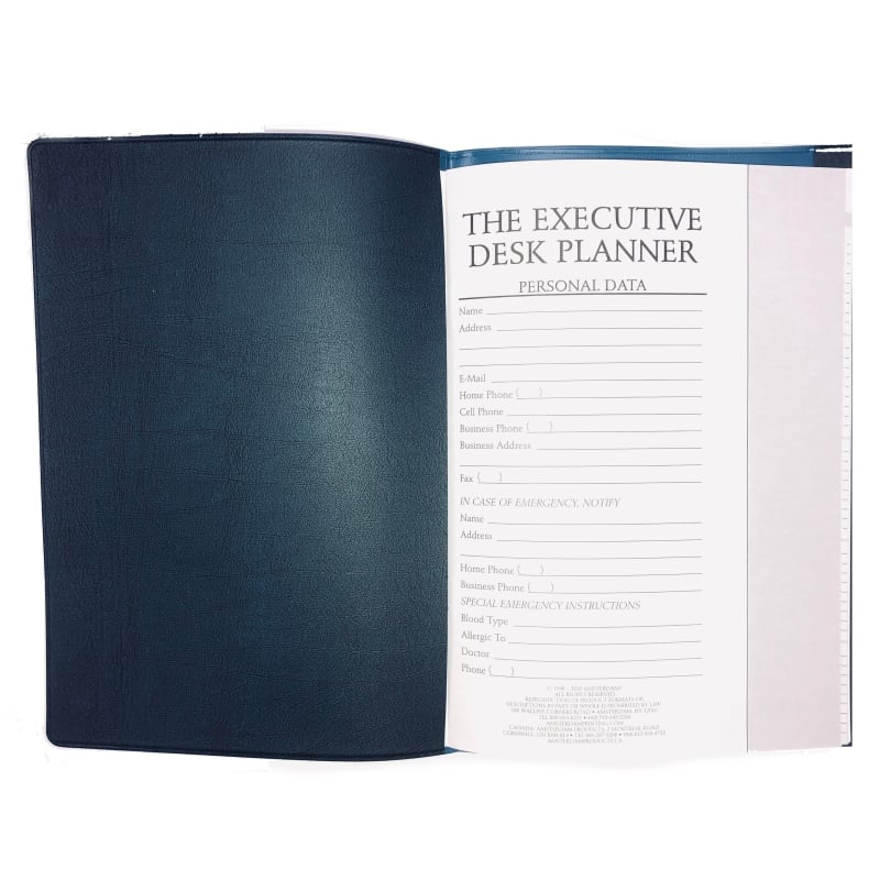 2019 Planner Blue