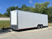 8.5x24 V-Nose Tandem Enclosed Trailer with Elect Pkg A/C and Cabinets