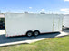 8.5x24 V-Nose Tandem Enclosed Trailer with Elect Pkg A/C and Cabinets