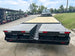 8.5x25 IBeam Deckover Dovetail Trailer (2) 7K Axles King Kong Ramps