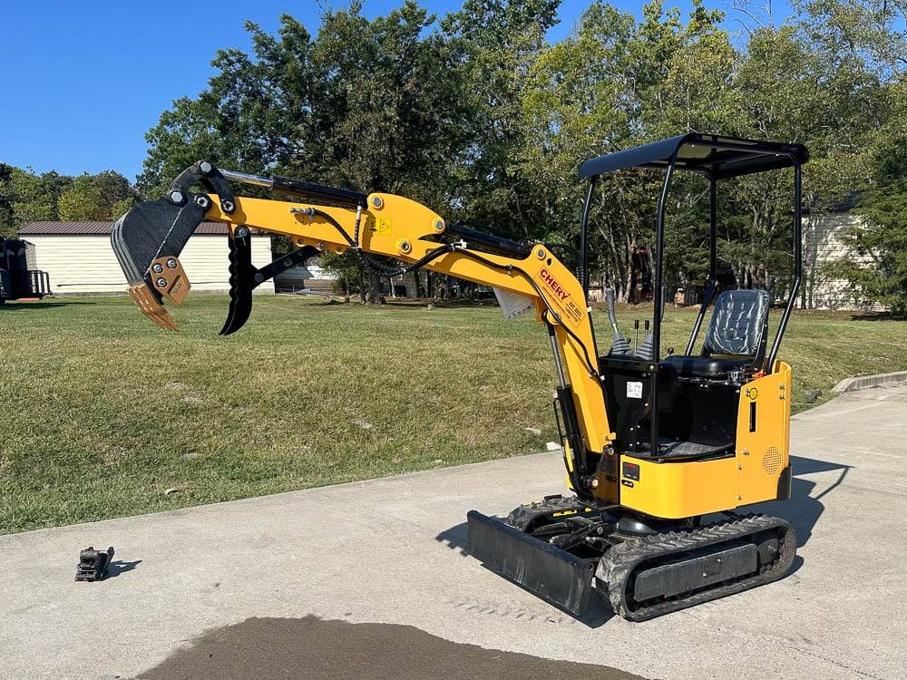 Chery Equipment KV12 Mini Excavator 13.5HP Briggs