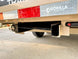7x16 Gorilla Tan Telescopic IBeam Dump Trailer 4ft Sides (2) 7K Axles