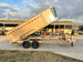 7x16 Gorilla Tan Telescopic IBeam Dump Trailer 4ft Sides (2) 7K Axles