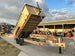 7x16 Gorilla Tan Telescopic IBeam Dump Trailer 4ft Sides (2) 7K Axles