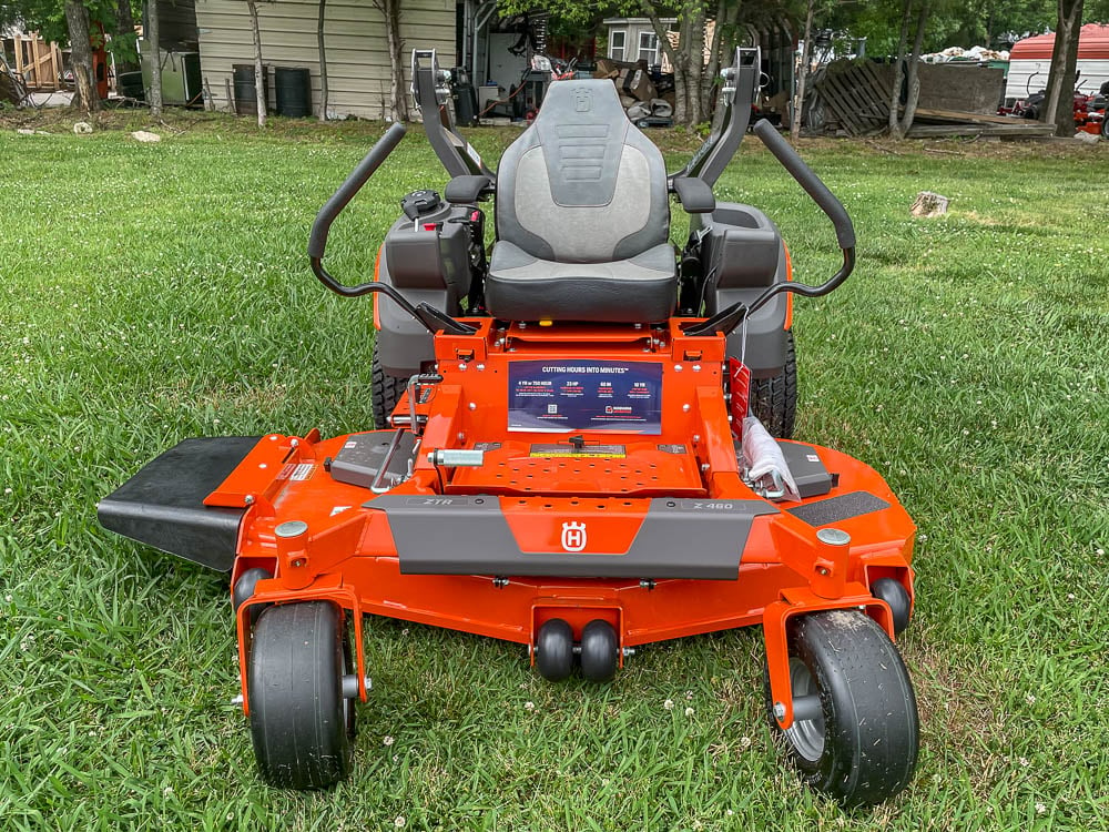 Husqvarna Z460 Zero Turn Mower Enclosed Trailer Handheld Fleet Package