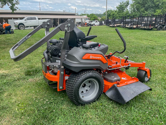 Husqvarna Z454XS 23.5 HP Kawasaki 54" Zero Turn Mower Front Right