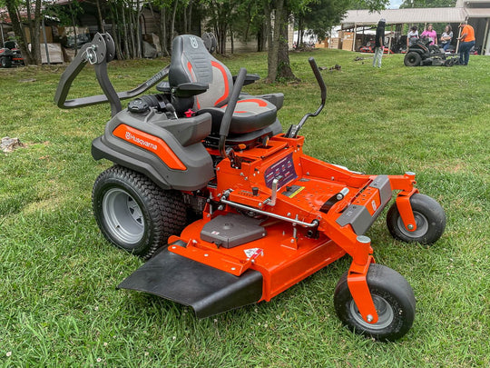 Husqvarna Z454XS 23.5 HP Kawasaki 54" Zero Turn Mower Front Right