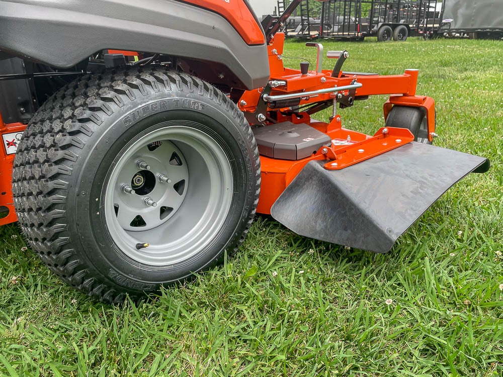 Husqvarna Z454XS 23.5 HP Kawasaki 54" Zero Turn Mower Front Right